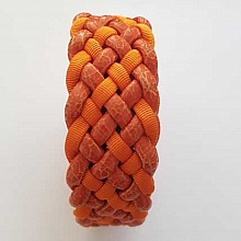0.78 mètre cuir tressé n°31 30 mm