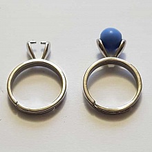 Bague Réglable Argent N°03