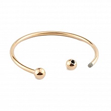 Bracelet Rigide Acier Inoxydable N°11 Doré Rosé