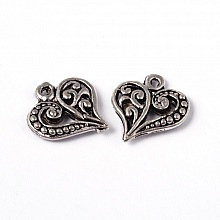 Breloques Cœur N°40-01 Argent