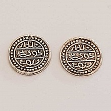 Breloque Médaille pièce 17 mm Argent-08