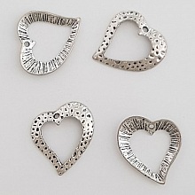Breloques Cœur N°13 02 Argent