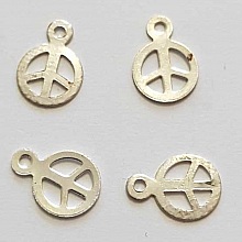 Breloque Peace & Love N°12 Argent