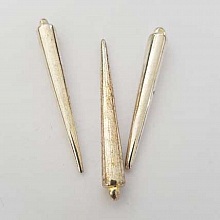 Breloque pic cône clou argent N°08 51 mm 01