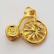 Breloque Vélo N°02 Doré