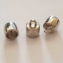Embout à coller N°03 Argent 16 x 13 mm