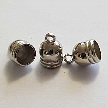 Embout à coller N°24 Argent 14 x 10 mm