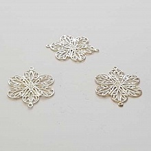 Estampe N°05 Feuille Argent 26 x 20 mm