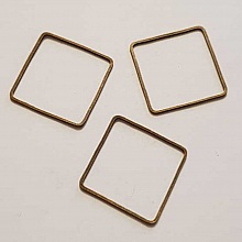 Anneau intercalaire métal argenté 053 Bronze