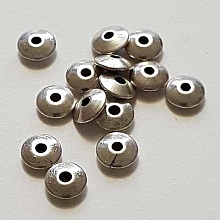 Perle divers en métal argenté 022 argent