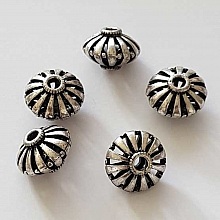 Perle divers en métal argenté 026 argent