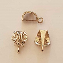 Perle passant tube Argent N°21 bélière