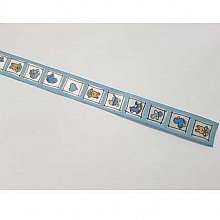 Ruban Galon 25 mm motif enfant N°02
