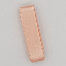Ruban satin Saumon double face de 16 mm x 1 mètre