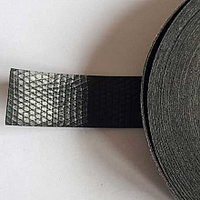 Ruban style Serpent 20 mm Noir