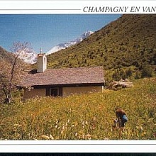 Carte postale Champagny le Haut Chapelle de Friburge