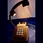 lampe téléphone style 80' et sa baladeuse !