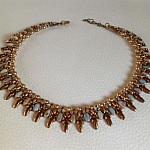 Collier Silkade Vert de bronze en kit