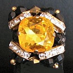 Kit bague Guernesey Noir & or