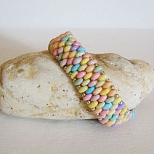 Bracelet Amitié mix Pastel  en kit