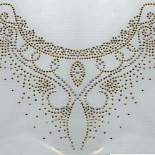 MOTIF STRASS COLLIER DIADEME
