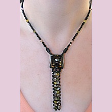 Notice de collier  kanak noir