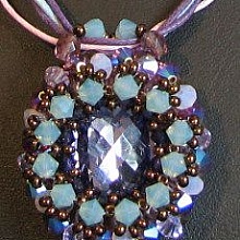 Notice de pendentif Mykonos lavande