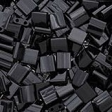 Miyuki Tila 5mm  Black x 25