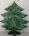 sapin  en bois d&eacute;cor&eacute; de perles