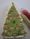 petits sapins en bois d&eacute;cor&eacute;s