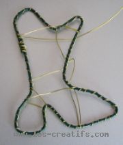 une botte en wire & wire