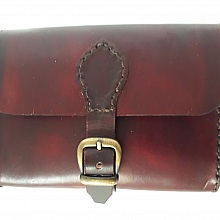 Pochette cuir fabrication artisanale