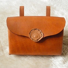 Pochette cuir pour ceinture