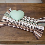 Set de table  'Forêt' en macramé fait main à personnaliser