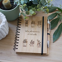 Carnet de notes pour plantes et jardinage à personnaliser