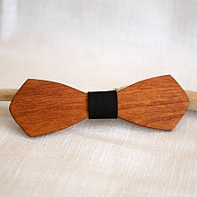 Noeud papillon homme en bois français  'le rablé long' personnalisable