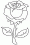 mod&egrave;le windows color coloriage fleur