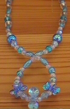collier perles de rocaille enfant