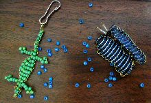 animaux en perles de rocaille